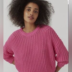 Babaa Cardigan no 18 Hibiscus